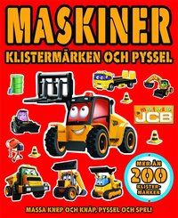 e-Bok Maskiner. Klistermärken och pyssel