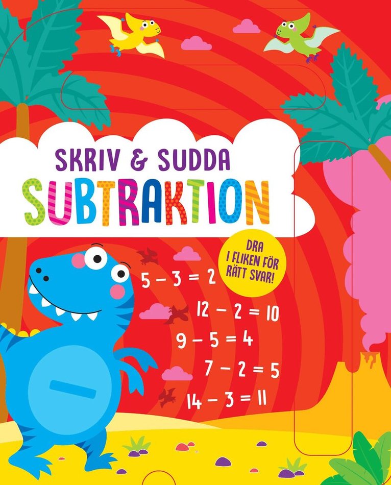 Skriv och sudda - Subtraktion, Kartonnage