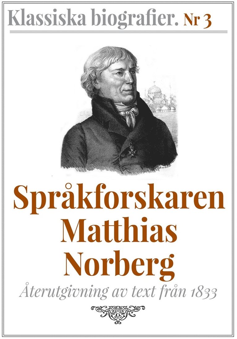 Gustaf Henrik Mellin, Mikael Jägerbrand - Språkforskaren Norberg – Återutgivning av text från 1833, E-bok