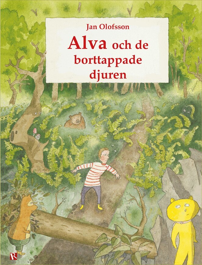 Jan Olofsson - Alva och de borttappade djuren, Inbunden