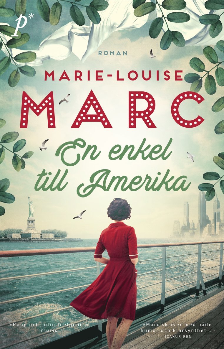 Marie-Louise Marc - En enkel till Amerika, E-bok