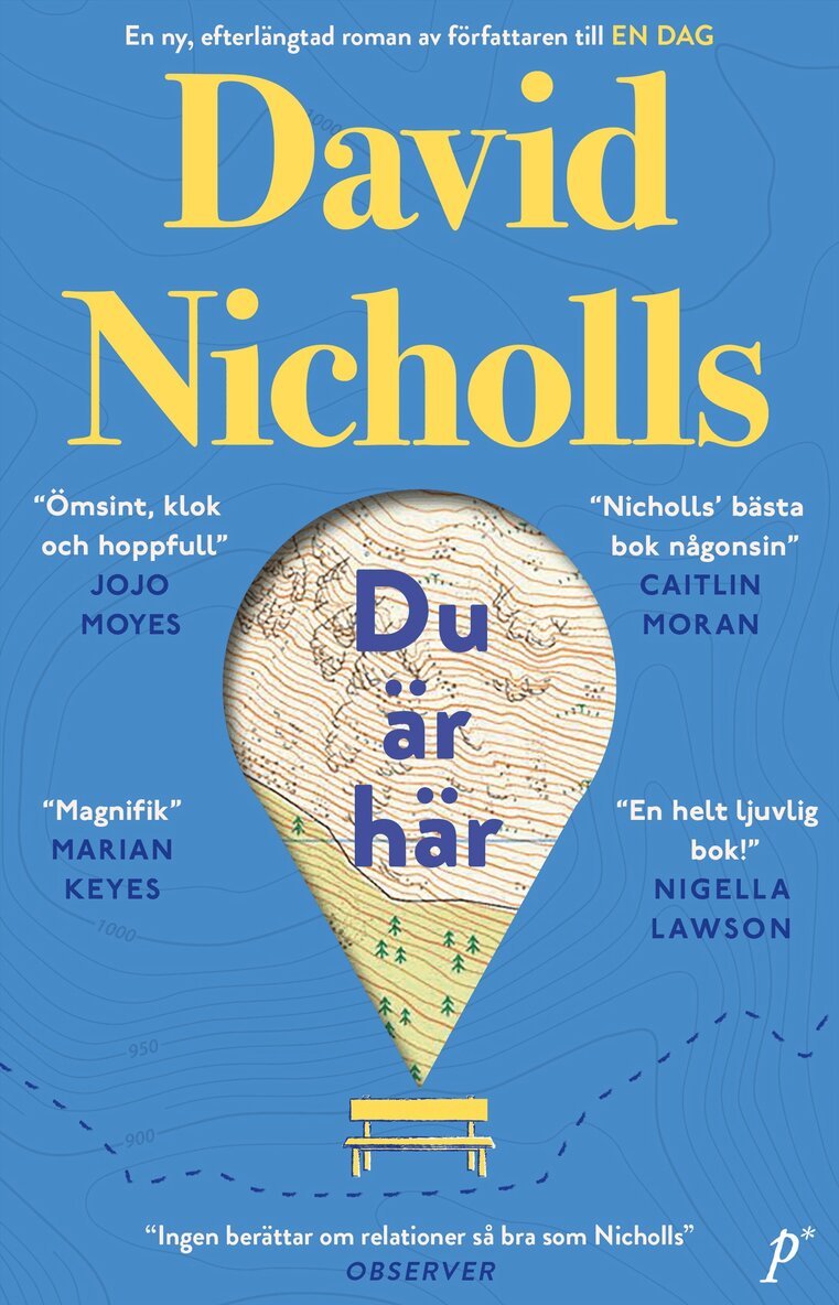 David Nicholls - Du är här, Inbunden
