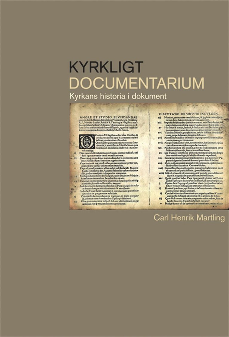 Carl Henrik Martling - Kyrkligt dokumentarium, E-bok