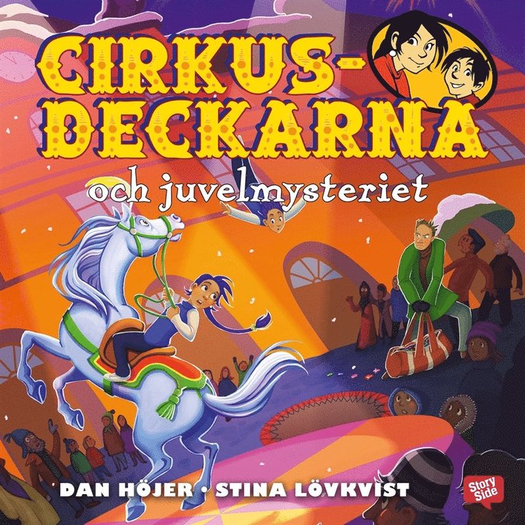 Dan Höjer - Cirkusdeckarna och juvelmysteriet, Ljudbok