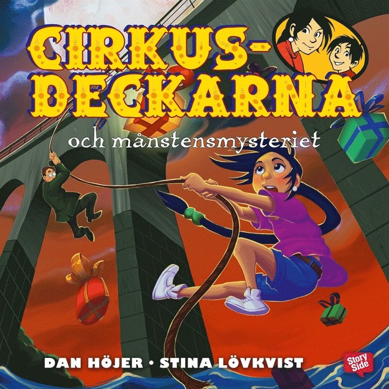 Dan Höjer - Cirkusdeckarna och månstensmysteriet, Ljudbok