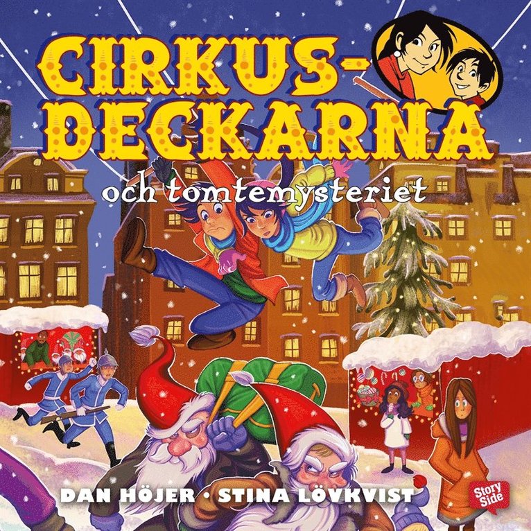 Dan Höjer - Cirkusdeckarna och tomtemysteriet, Ljudbok