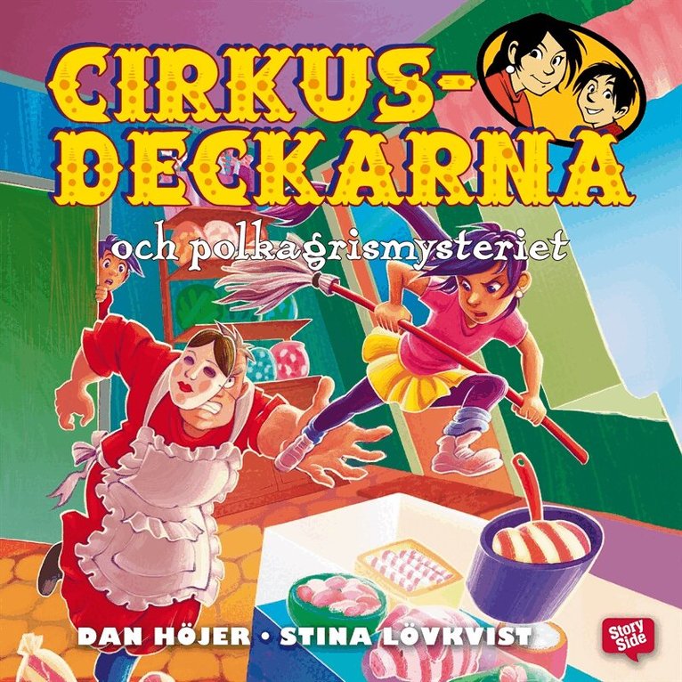 Dan Höjer - Cirkusdeckarna och polkagrismysteriet, Ljudbok