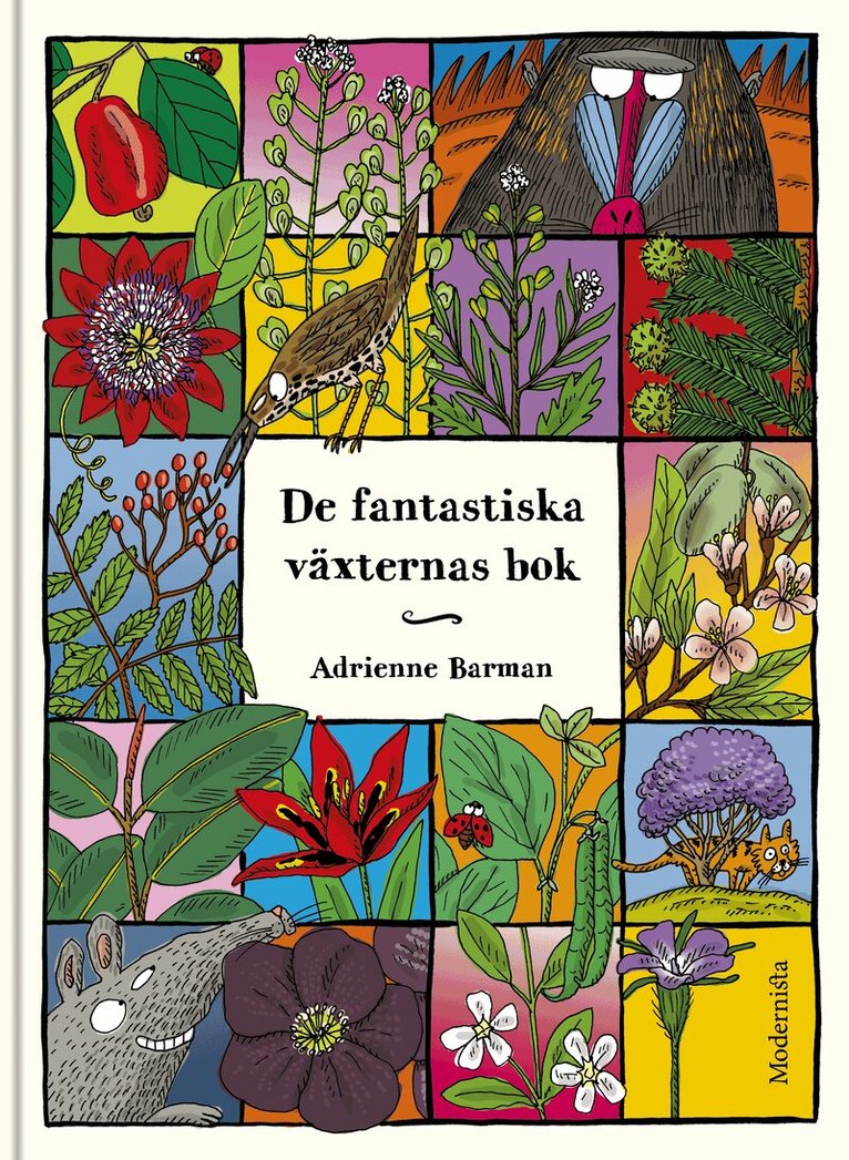 Adrienne Barman - De fantastiska växternas bok, Inbunden