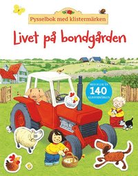 e-Bok Livet på bondgården pysselbok med klistermärken