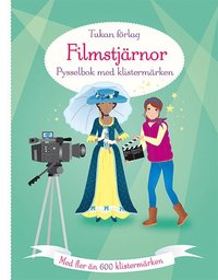 e-Bok Filmstjärnor pysselbok med klistermärken