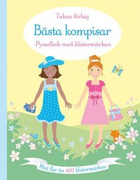 e-Bok Bästa kompisar pysselbok med klistermärken