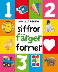 e-Bok Min lilla pekbok Siffor, färger, former