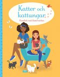 Katter och kattungar: pysselbok med klistermärken