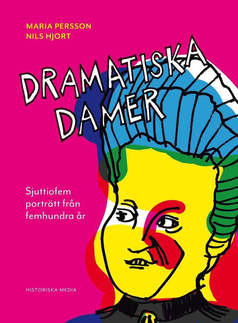 Nils Hjort - Dramatiska damer : sjuttiofem porträtt från femhundra år, Inbunden