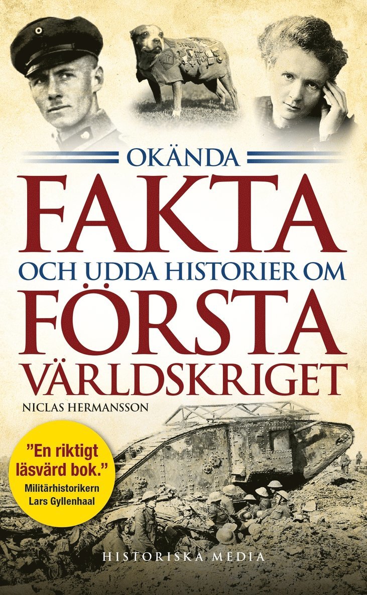 Niclas Hermansson - Okända fakta och udda historier om första världskriget, Ljudbok