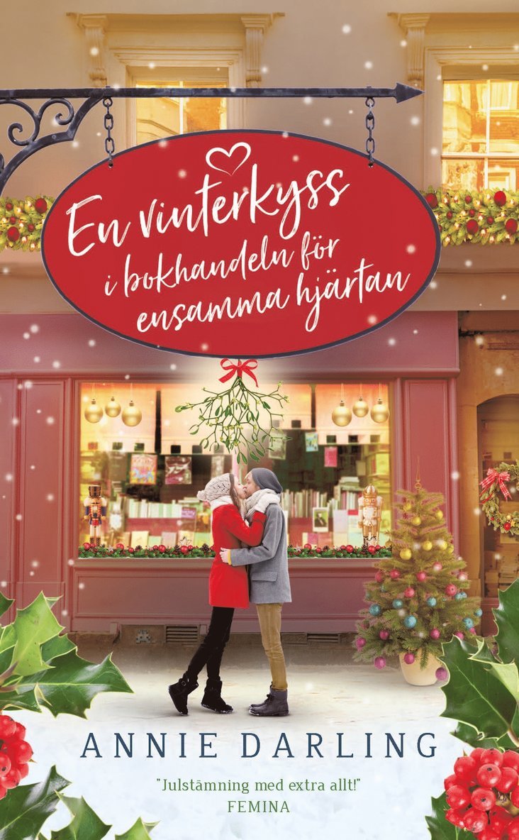 Annie Darling - En vinterkyss i bokhandeln för ensamma hjärtan, Ljudbok