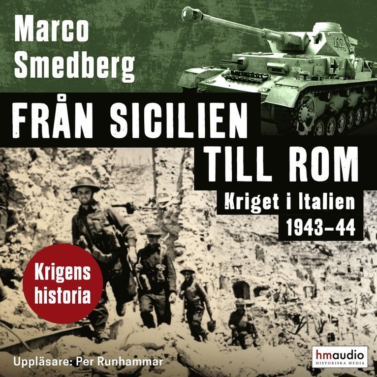 Marco Smedberg - Från Sicilien till Rom : kriget i Italien 1943–44, Ljudbok