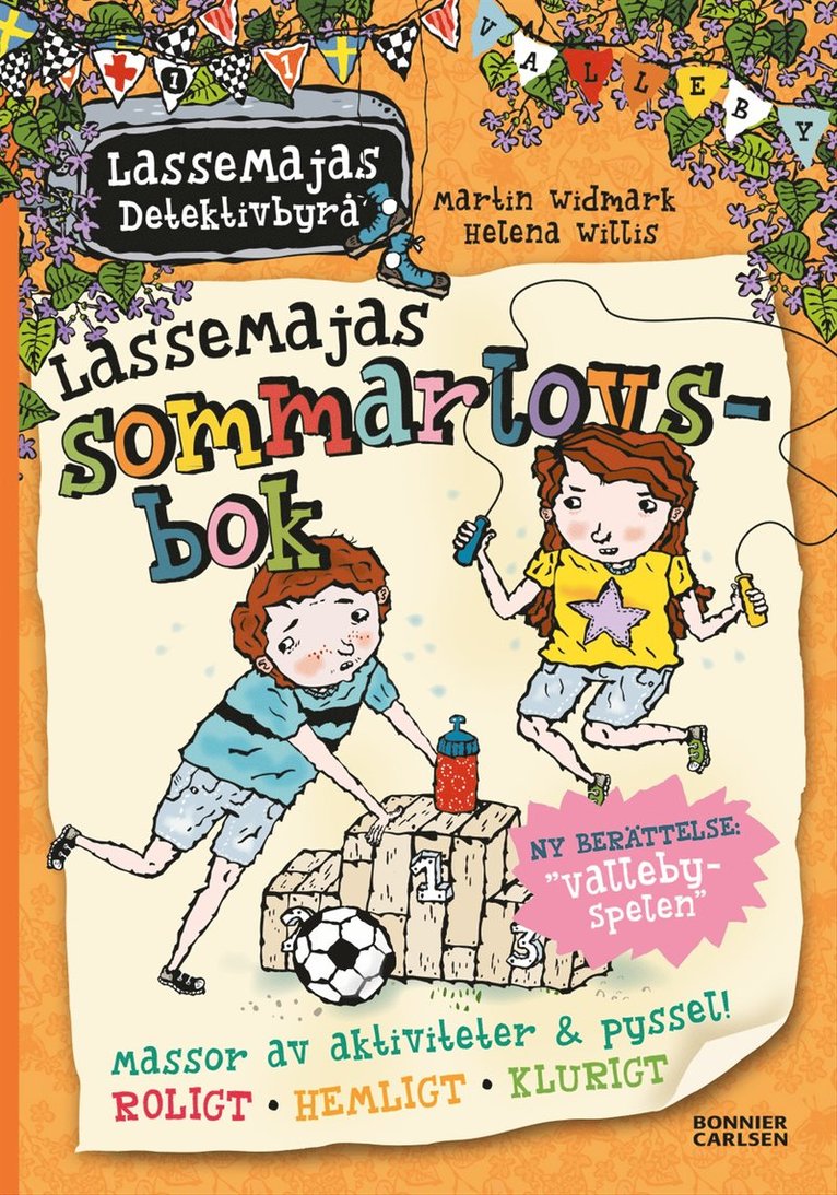 Martin Widmark - LasseMajas sommarlovsbok. Vallebyspelen, E-bok