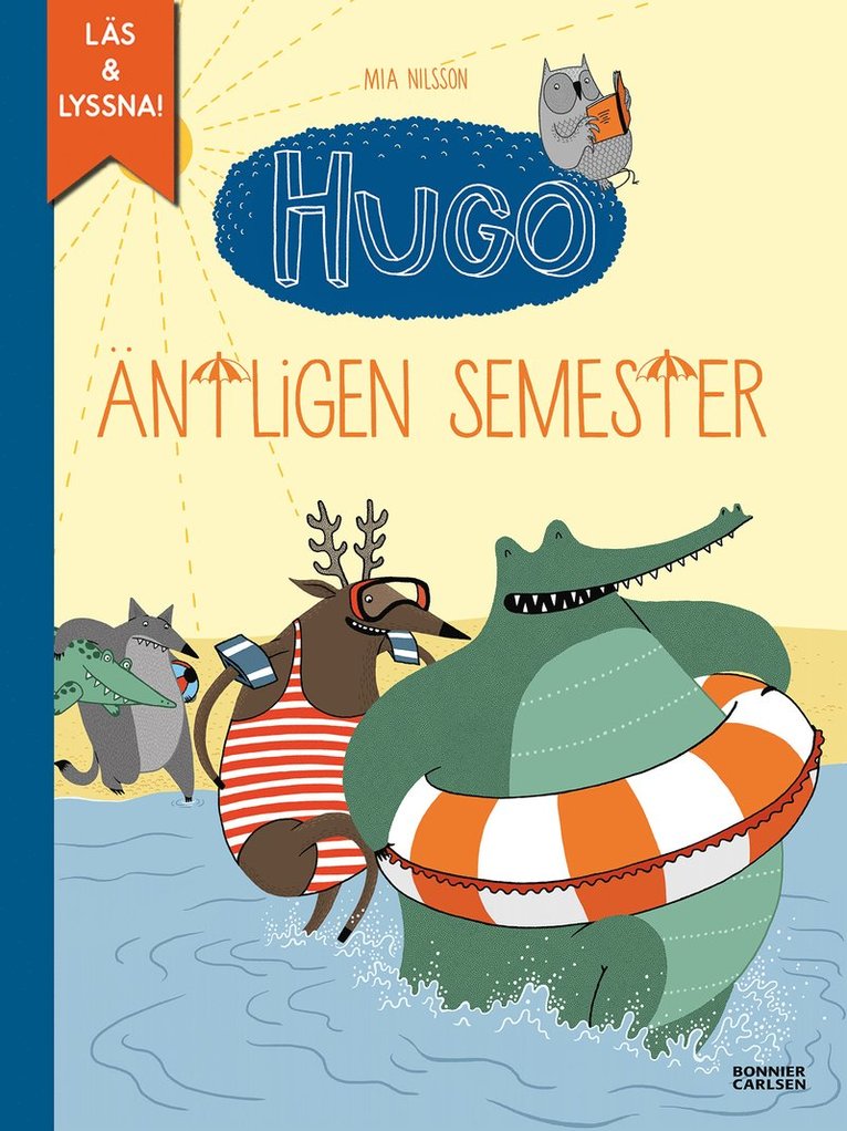 Mia Nilsson - Äntligen semester! (e-bok + ljud), E-bok