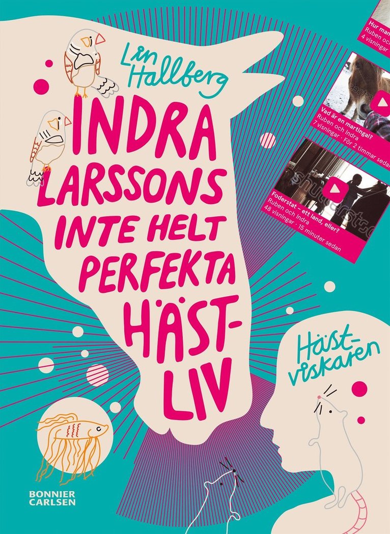Lin Hallberg - Indra Larssons inte helt perfekta hästliv, E-bok
