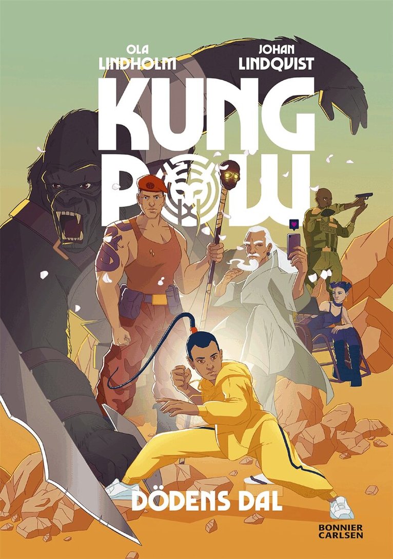 Ola Lindholm, Johan Lindqvist - Dödens dal, Kartonnage