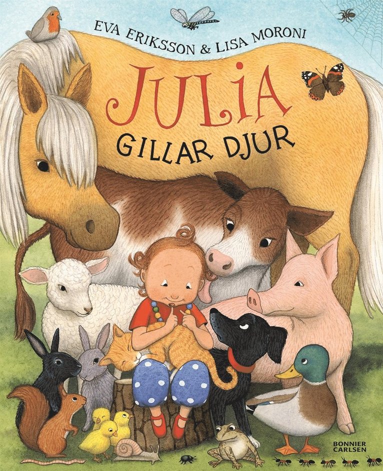 Eva Eriksson, Lisa Moroni - Julia gillar djur, E-bok