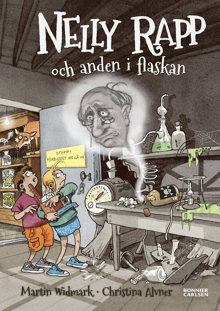 Martin Widmark - Nelly Rapp och anden i flaskan, E-bok
