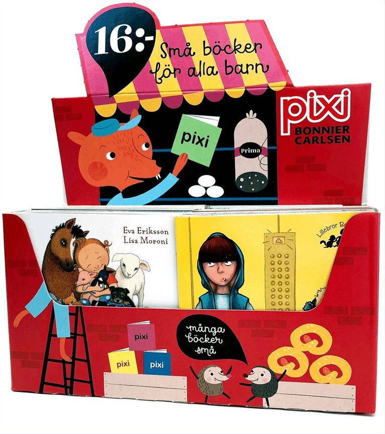 Pixi säljförpackning serie 247, Häftad