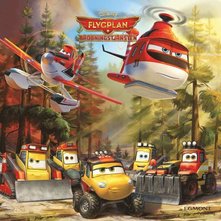 Disney - Flygplan - Räddningstjänsten, Ljudbok