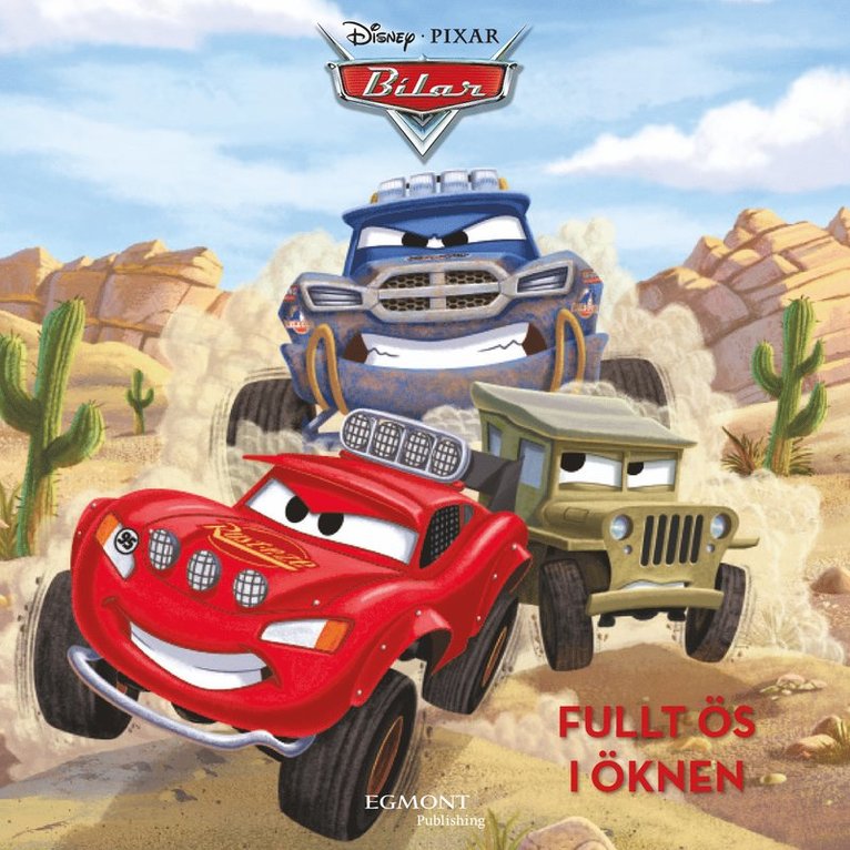 Disney - Bilar - Fullt ös i öknen, Ljudbok