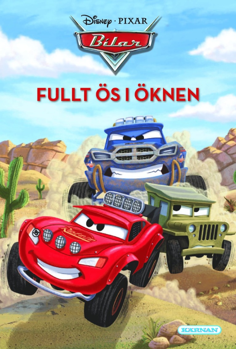 Disney - Bilar - Fullt ös i öknen, E-bok