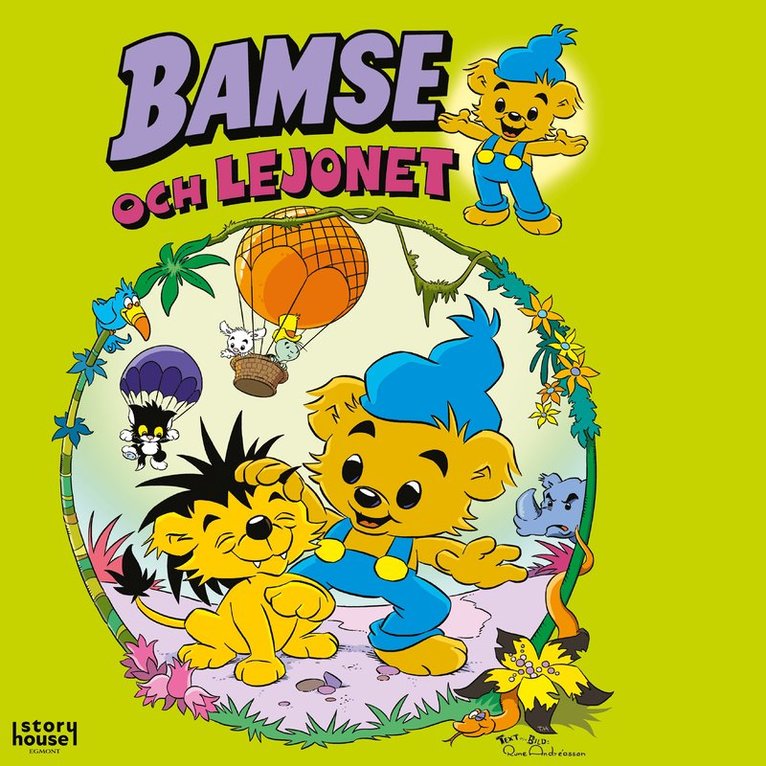 Rune Andréasson - Bamse och lejonet, Ljudbok