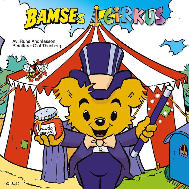 Rune Andréasson - Bamses cirkus, Ljudbok