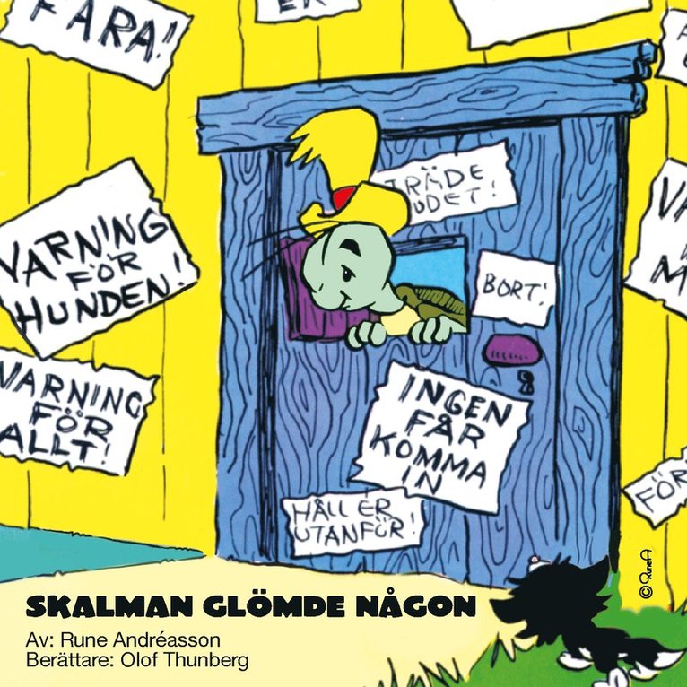 Rune Andréasson - Skalman glömde någon, Ljudbok