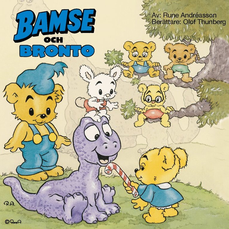 Rune Andréasson - Bamse och Bronto, Ljudbok