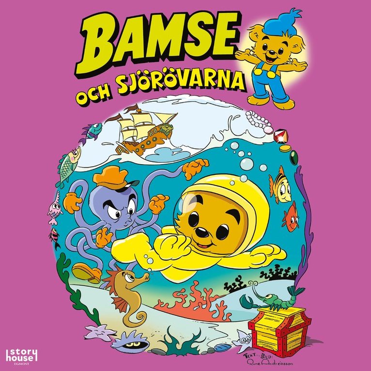 Rune Andréasson - Bamse och Sjörövarna, Ljudbok