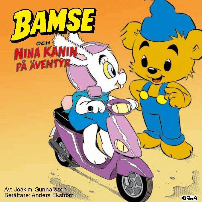 Joakim Gunnarsson - Bamse och Nina Kanin på äventyr, Ljudbok
