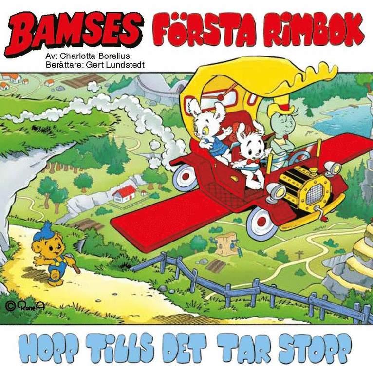Charlotta Borelius - Bamses första rimbok : hopp tills det tar stopp, Ljudbok