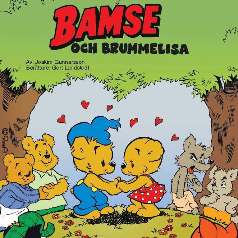 Joakim Gunnarsson - Bamse och Brummelisa, Ljudbok