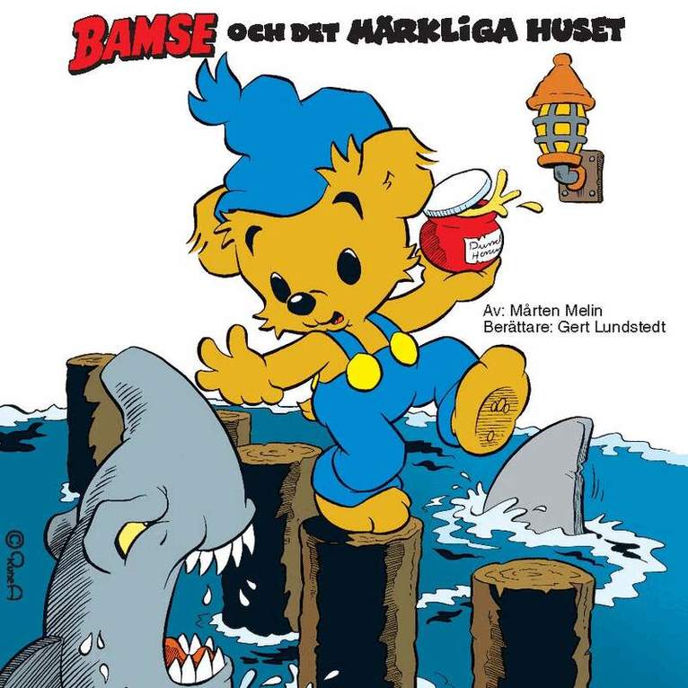 Mårten Melin - Bamse och det märkliga huset, Ljudbok