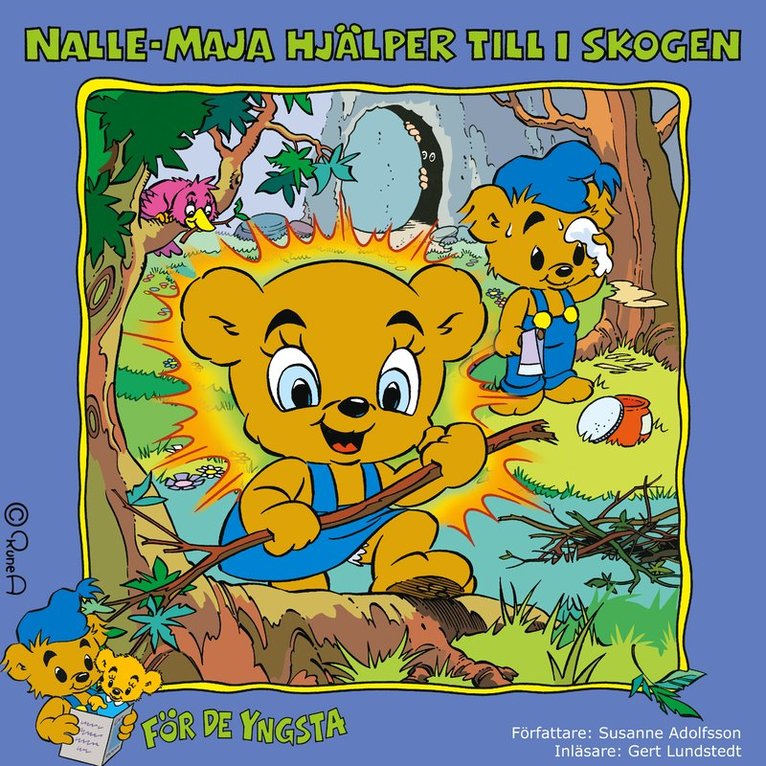 Susanne Adolfsson - Nalle-Maja hjälper till i skogen, Ljudbok