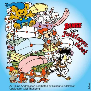 Rune Andréasson, Susanne Adolfsson - Bamse och julklappsraset, Ljudbok