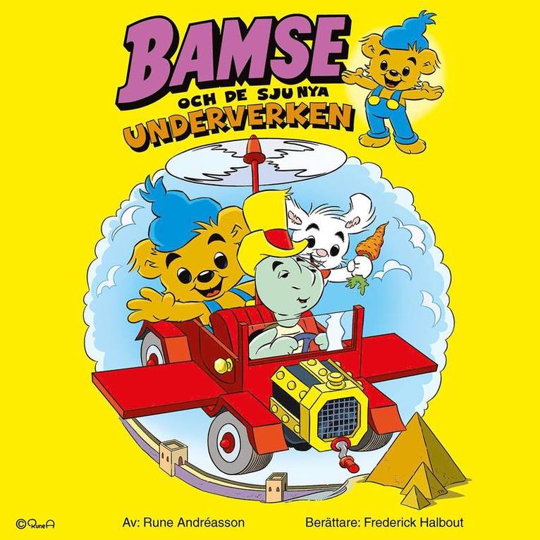 Jan Magnusson, Dan Andréasson - Bamse och de sju nya underverken, Ljudbok