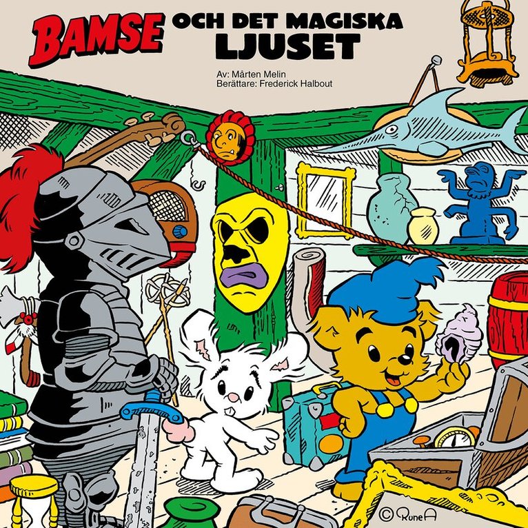Mårten Melin - Bamse och det magiska ljuset, Ljudbok