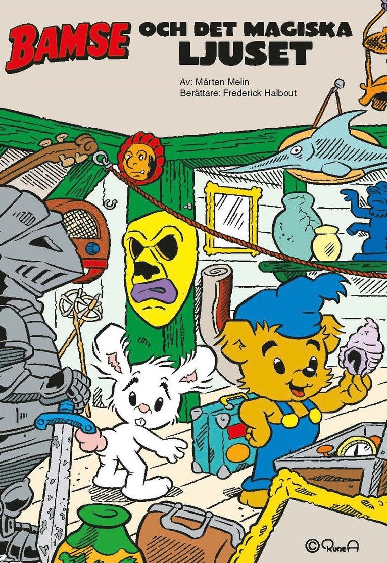 Mårten Melin - Bamse och det magiska ljuset, E-bok