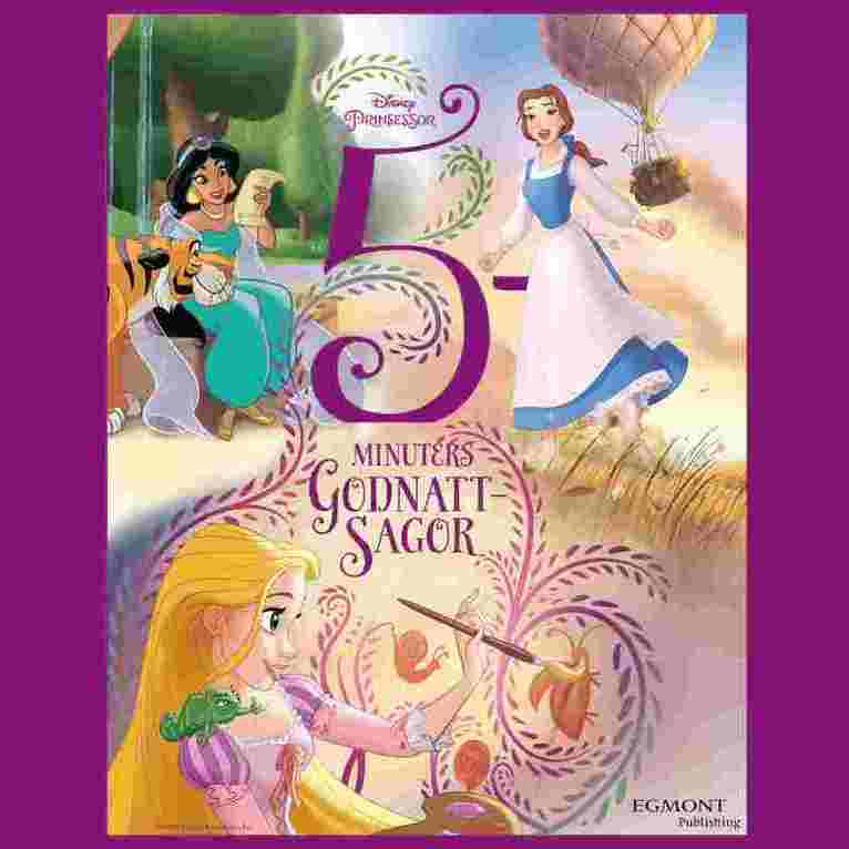 Cherie Gosling, Amy Sky Koster, Cynthea Liu, Ella Patrick, Vickie Saxon - 5 minuters godnattsagor. Disney prinsessor, Ljudbok