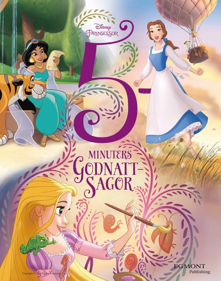 Cherie Gosling, Amy Sky Koster, Cynthea Liu, Ella Patrick, Vickie Saxon - 5 minuters godnattsagor. Disney prinsessor, E-bok