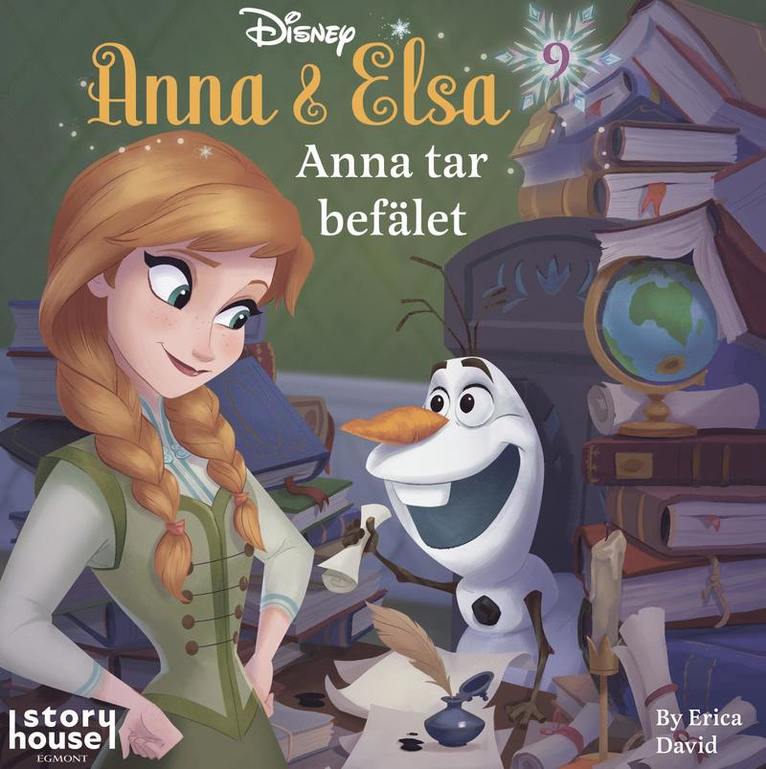 Erica David - Anna tar befälet, Ljudbok