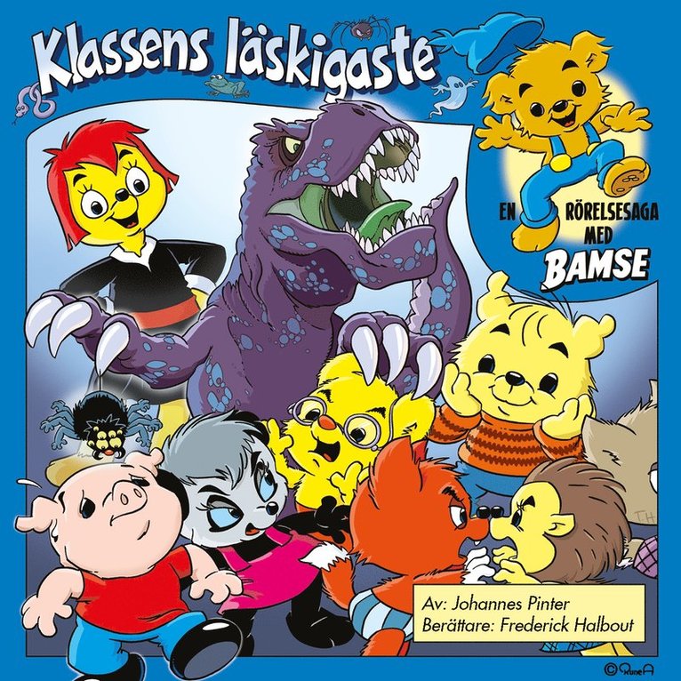 Johannes Pinter - Bamse - Klassens läskigaste, Ljudbok