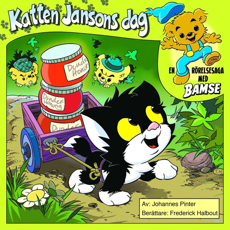 Johannes Pinter - Bamse - Katten Jansons dag, Ljudbok